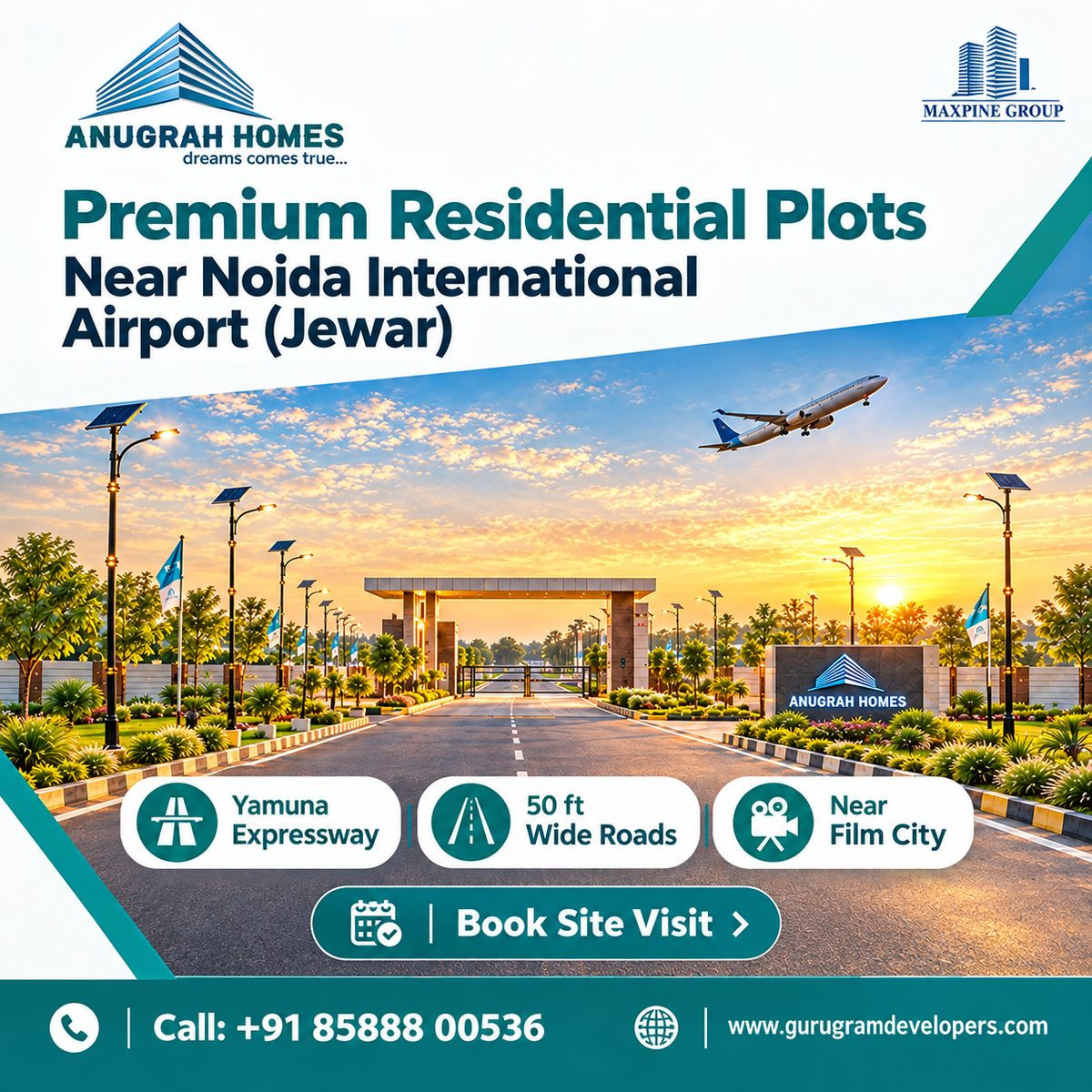 Mixed-use plot in Jewar — hero photo