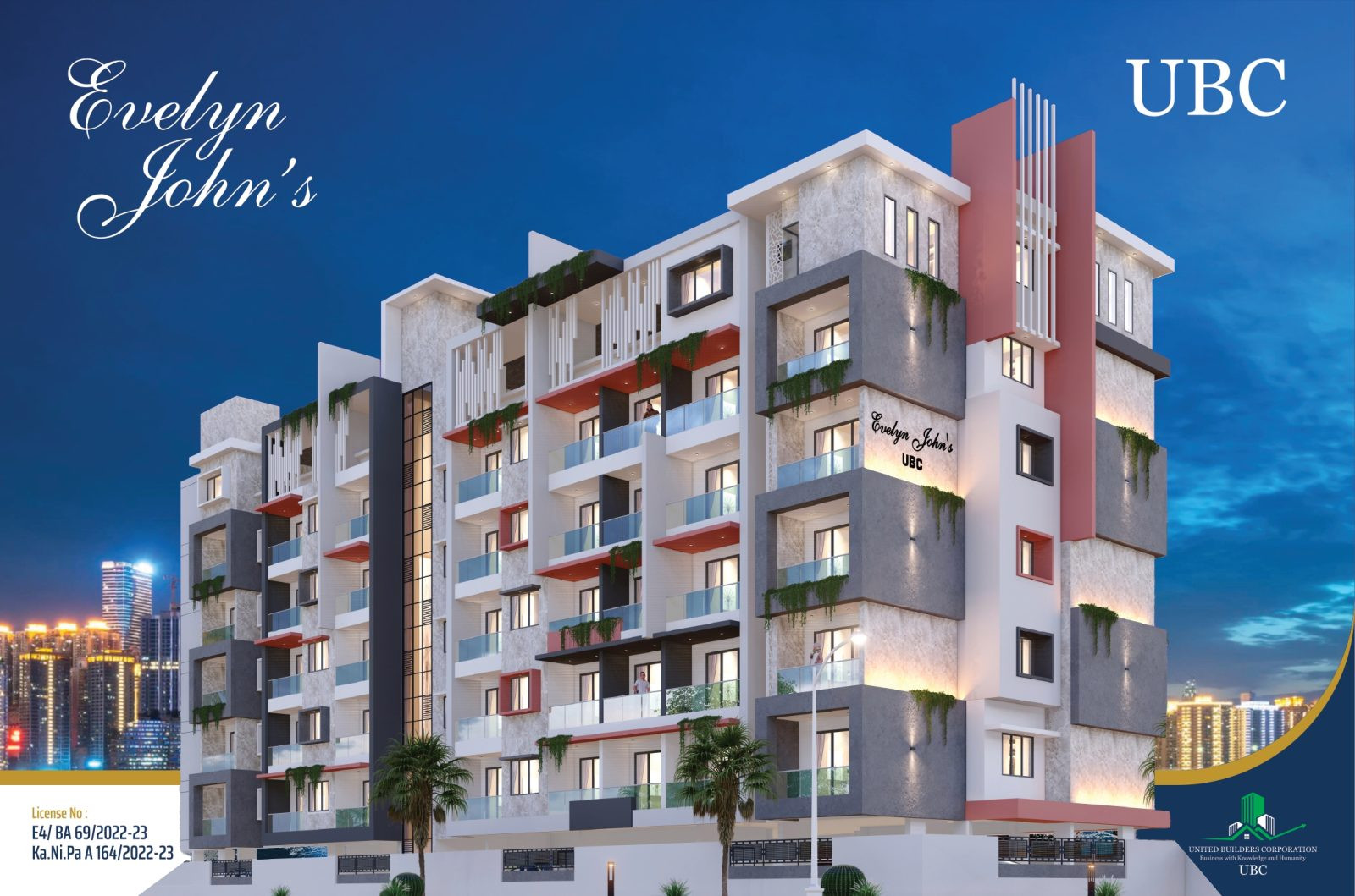 2 BHK Apartment in Bejai, Mangaluru — hero photo