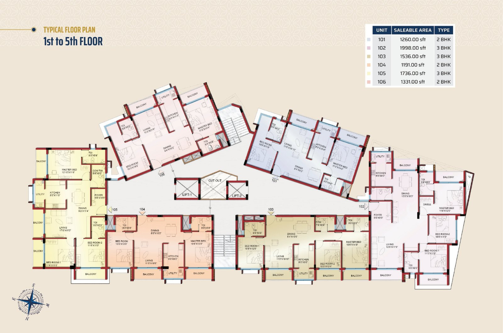 2 BHK Apartment in Bejai, Mangaluru — photo 11