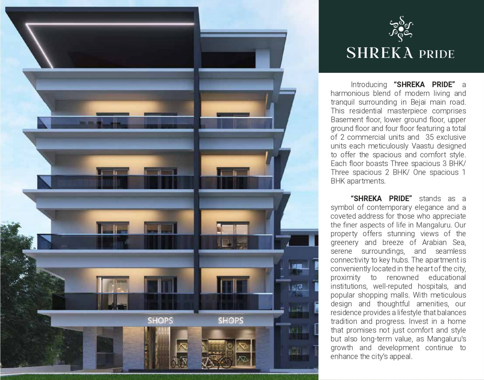 3 BHK Apartment in Bejai, Mangaluru — photo 3