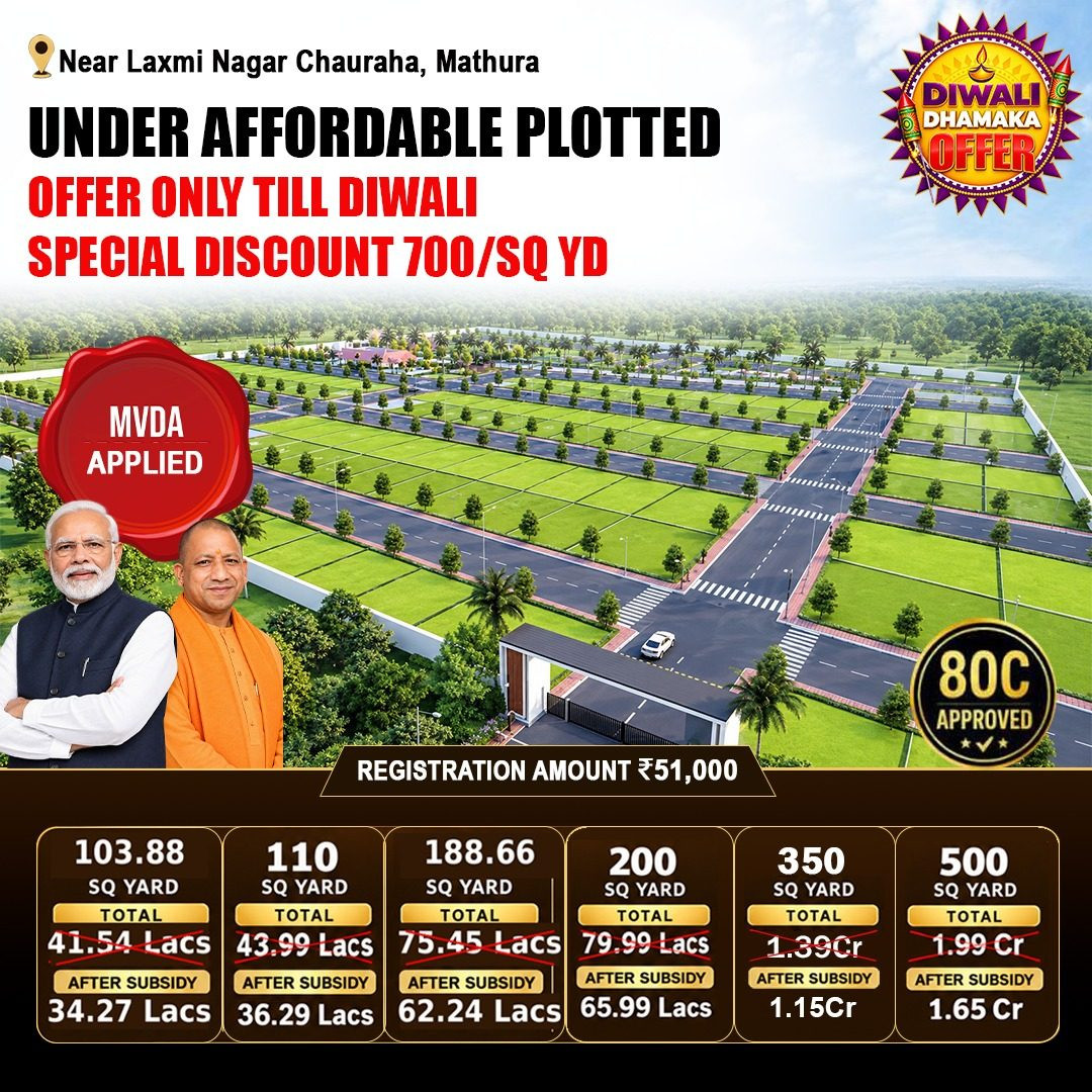 Residential plot in Vrindavan — hero photo