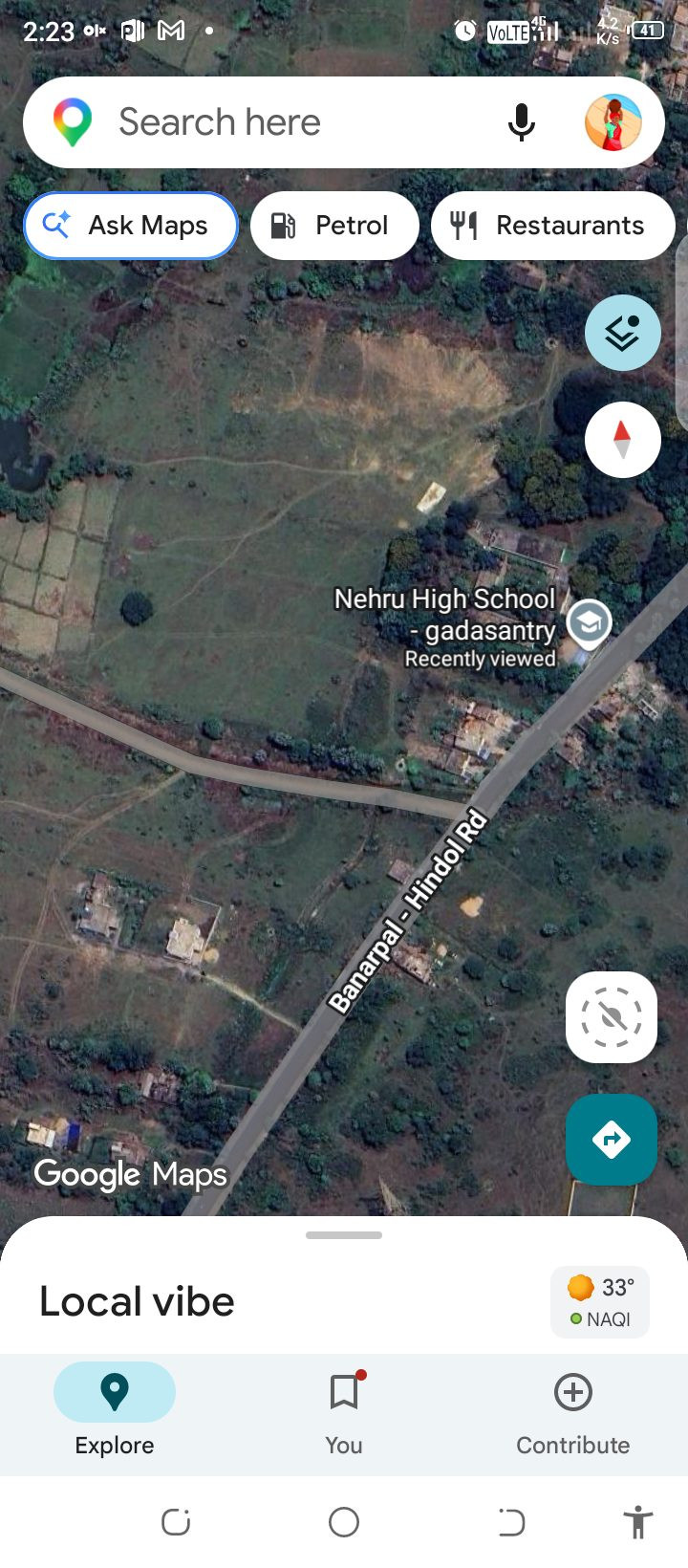Residential plot in Banarpal, Angul — hero photo