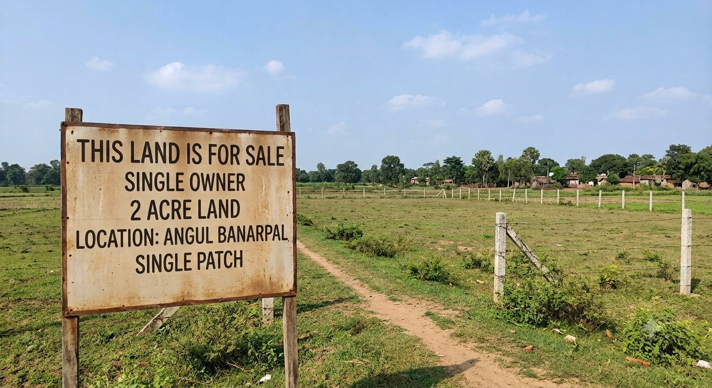 Residential plot in Banarpal, Angul — photo 2