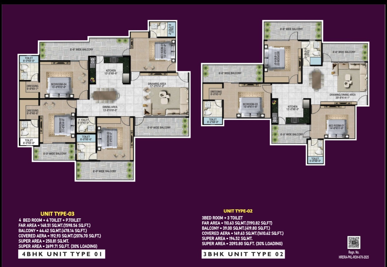 3 BHK Apartment in Rohtak, Haryana — photo 4