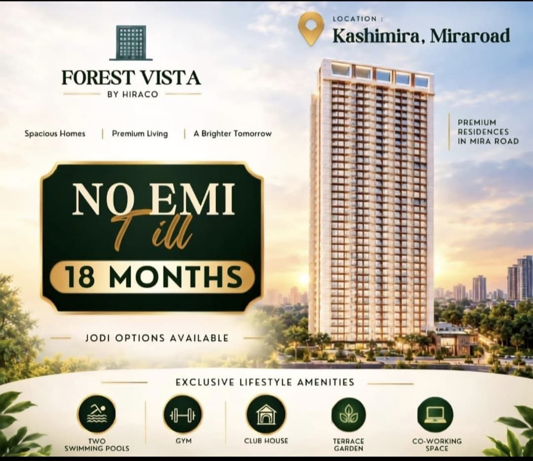 1 BHK Apartment for sale in Mira Road East, Mumbai