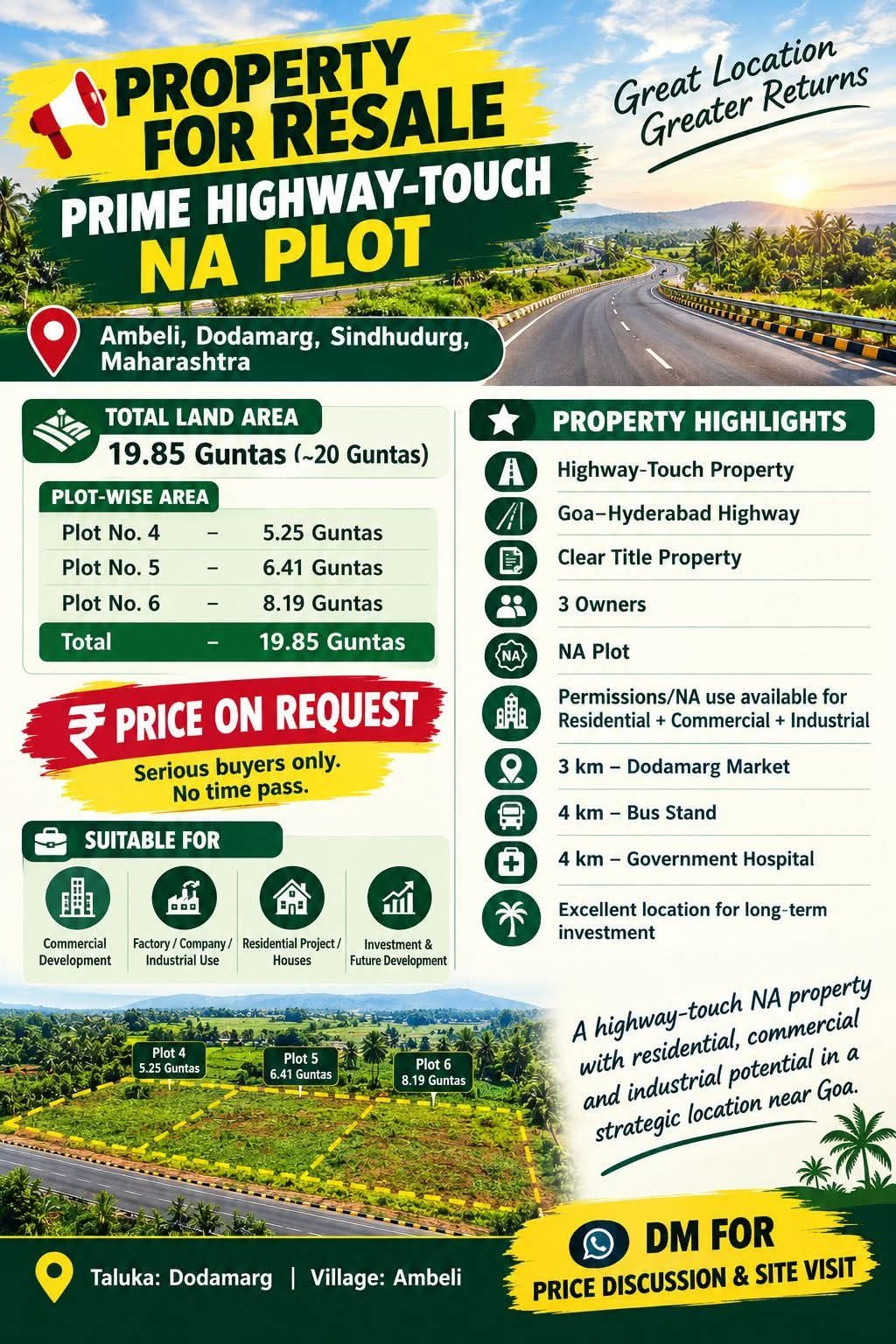 Mixed-use plot in Ambeli — hero photo