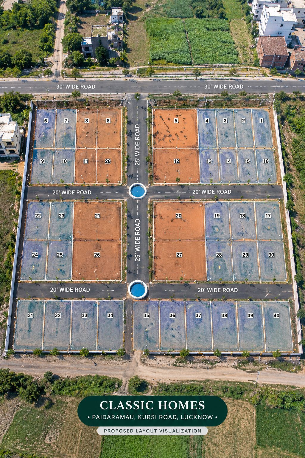 Residential plot in Lucknow, Lucknow Division — hero photo