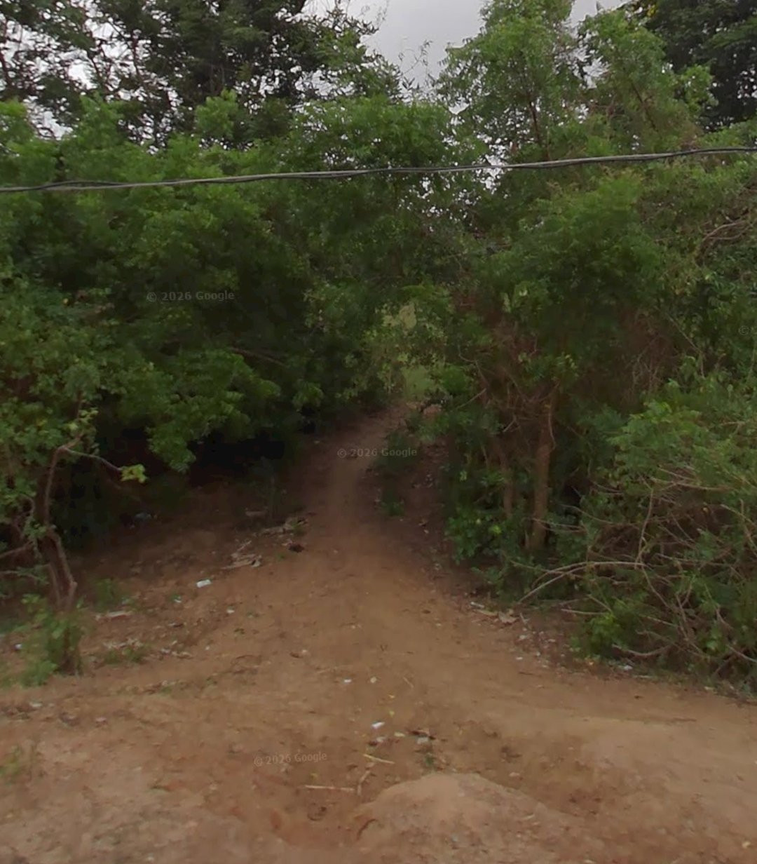 Original land frontage