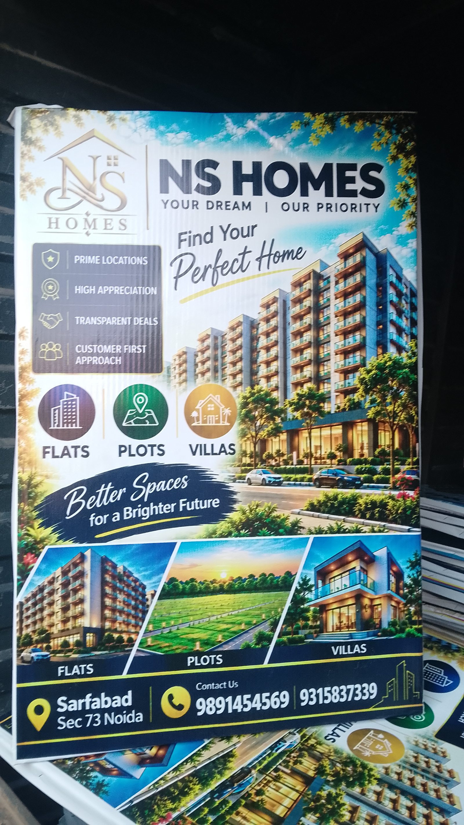 1 BHK Builder Floor for sale in Sector 73, Noida