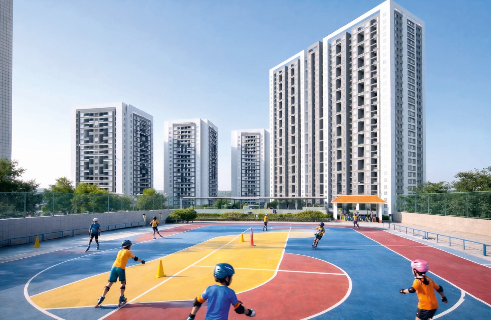 SKY HIGH TOWER, Hinjewadi Phase 2, Near Phase 2 Metro Station, Pune — 2 & 3 BHK in Hinjewadi Phase 2