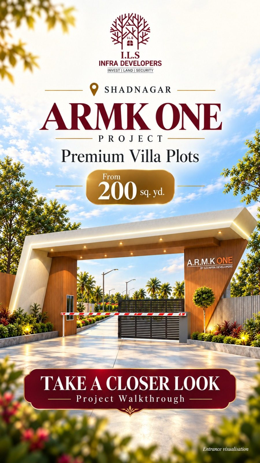 Residential plot in Shadnagar — hero photo