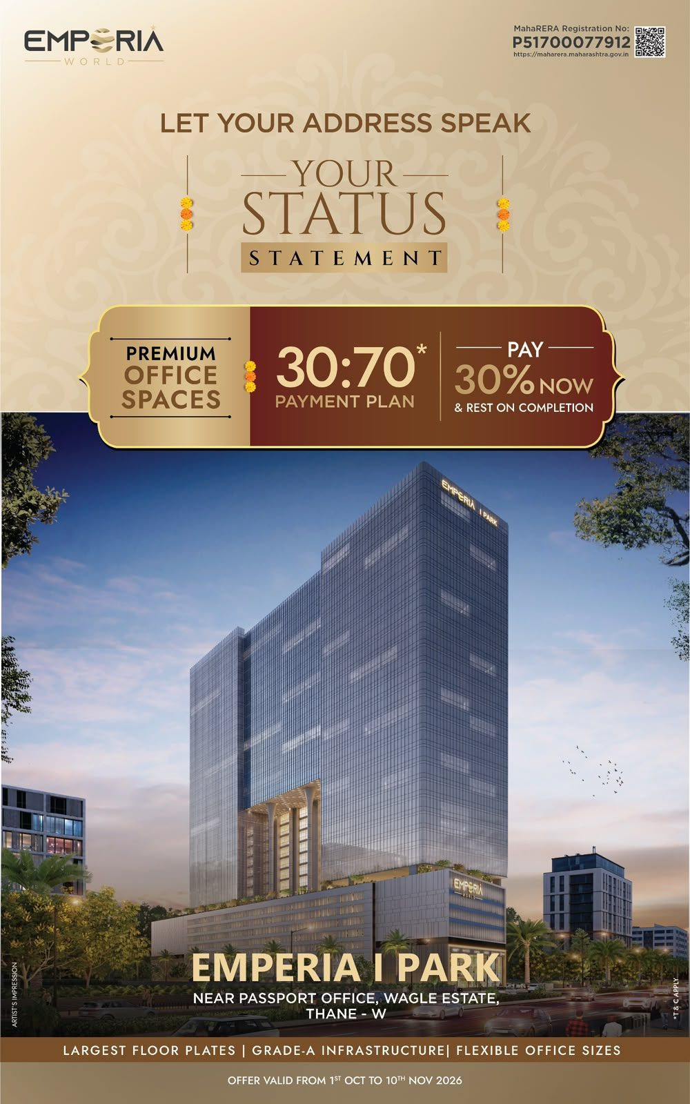 Office in Thane West, Thane — hero photo