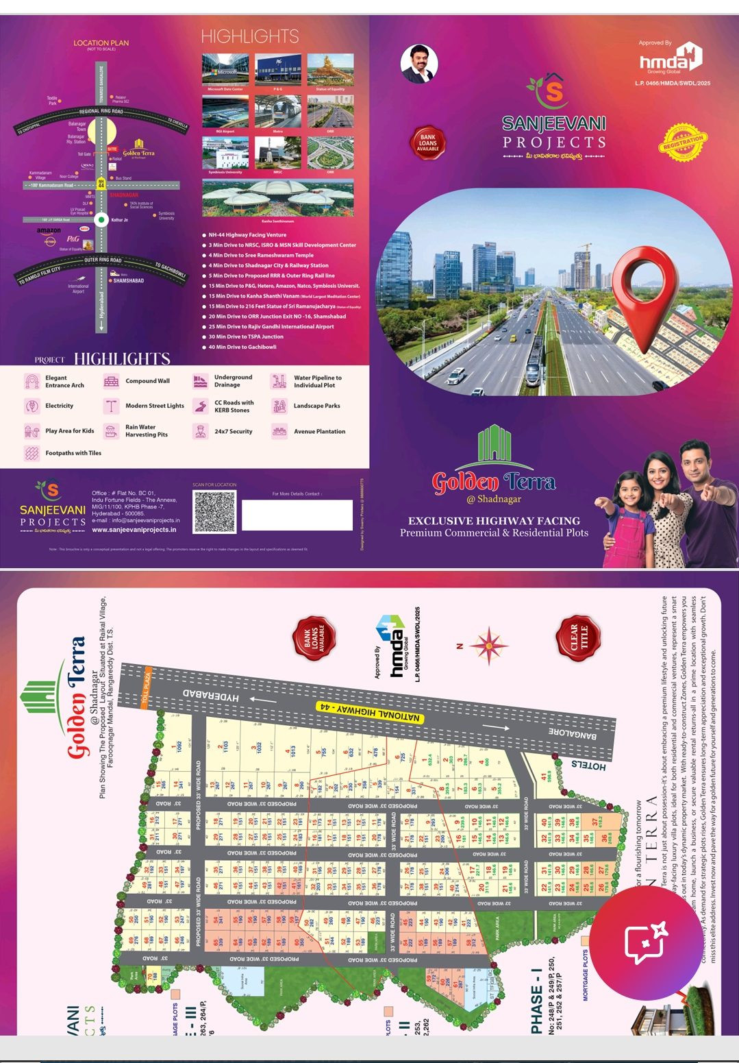 Residential plot for sale in Shadnagar