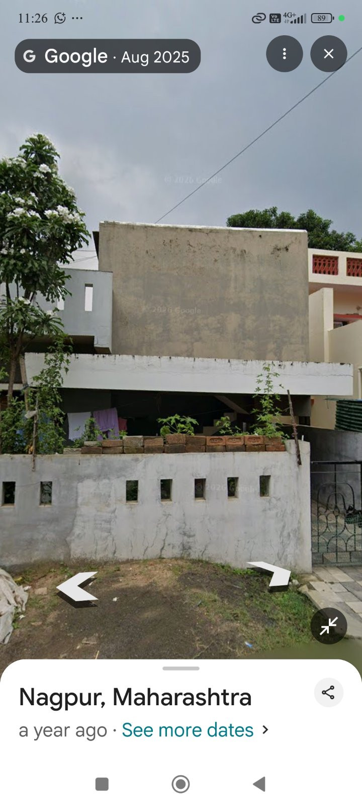 House for sale 1500sqft ploted area manish Nagar
