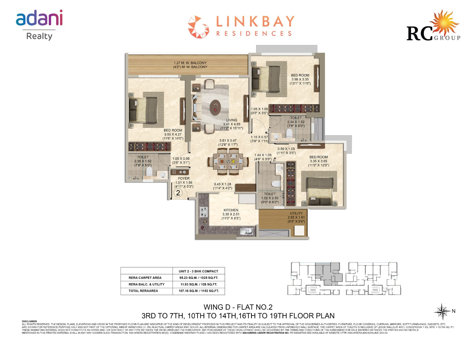 3 BHK Apartment in Andheri West, Mumbai — photo 2