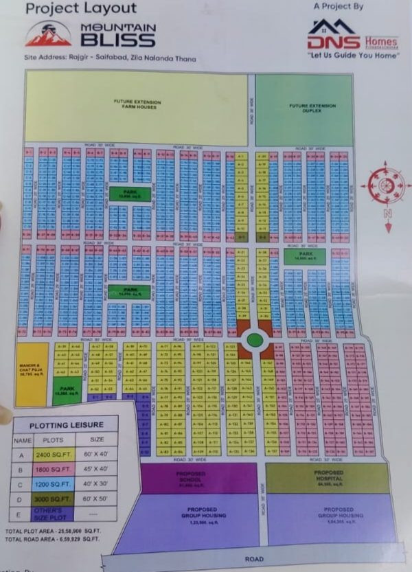 Residential plot in Rajgir — hero photo