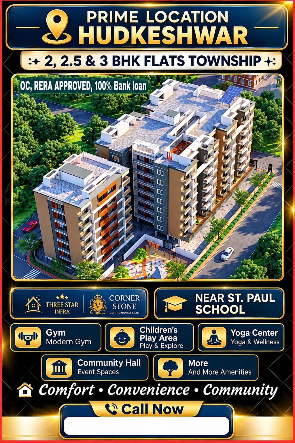 3 BHK Apartment in Nagpur — hero photo