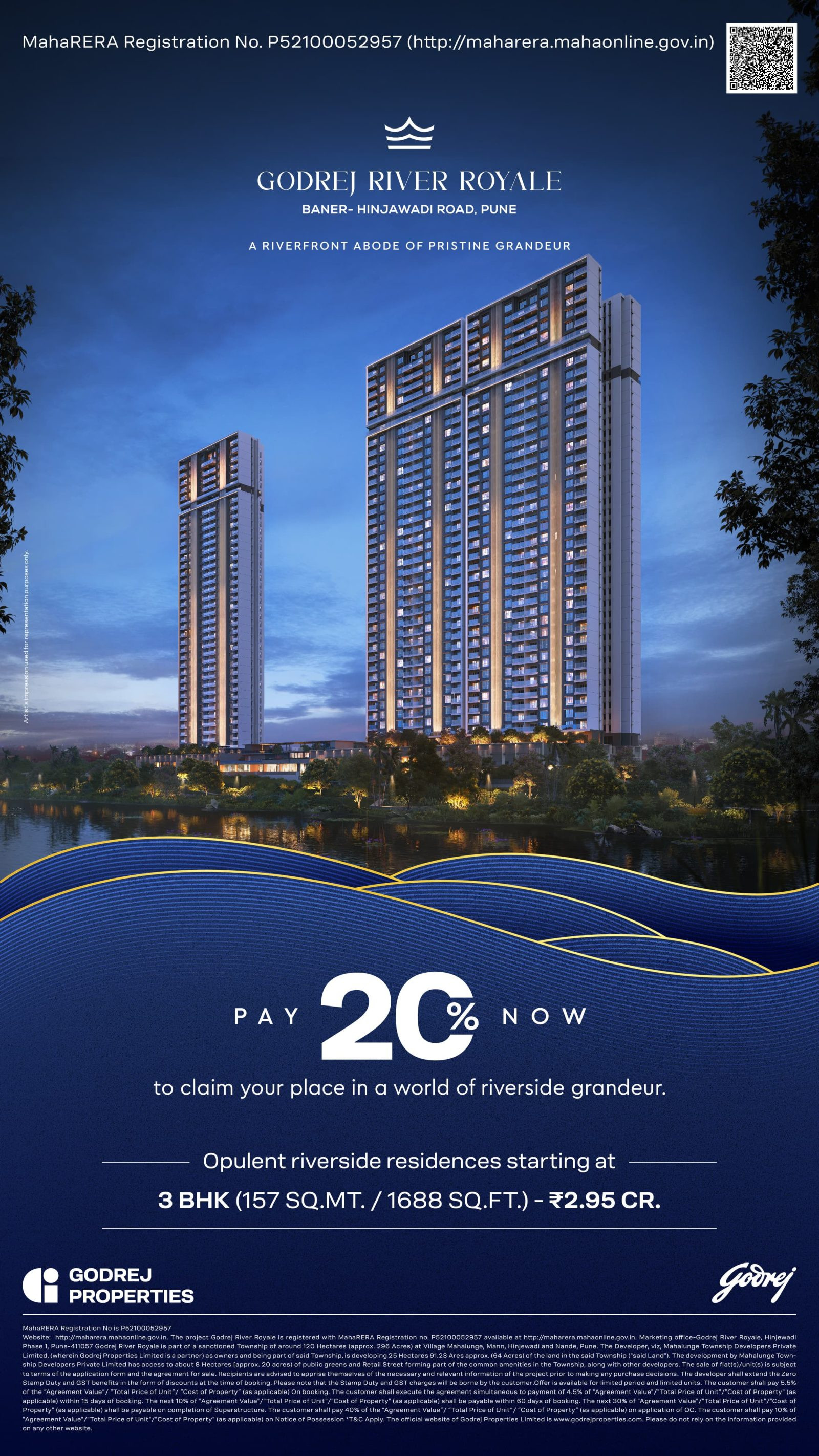 Apartment in Pune, Pune Division — hero photo