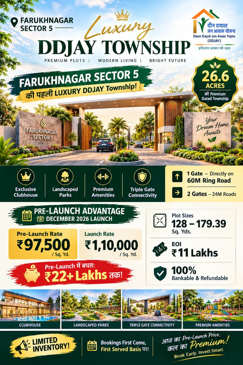 Residential plot in Haryana, Mathura — hero photo