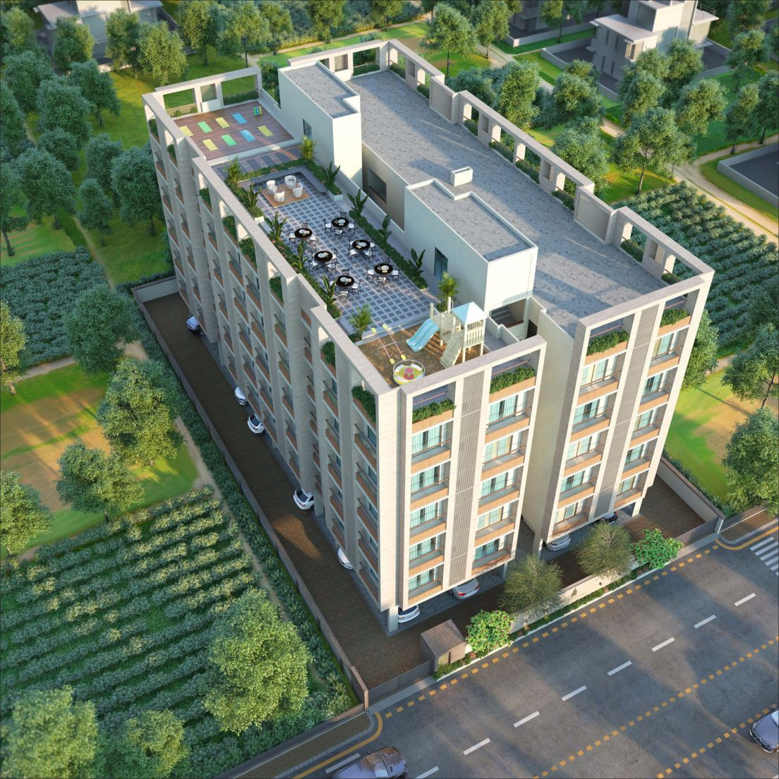 3 BHK Apartment in Chhani Jakatnaka, Vadodara — photo 5