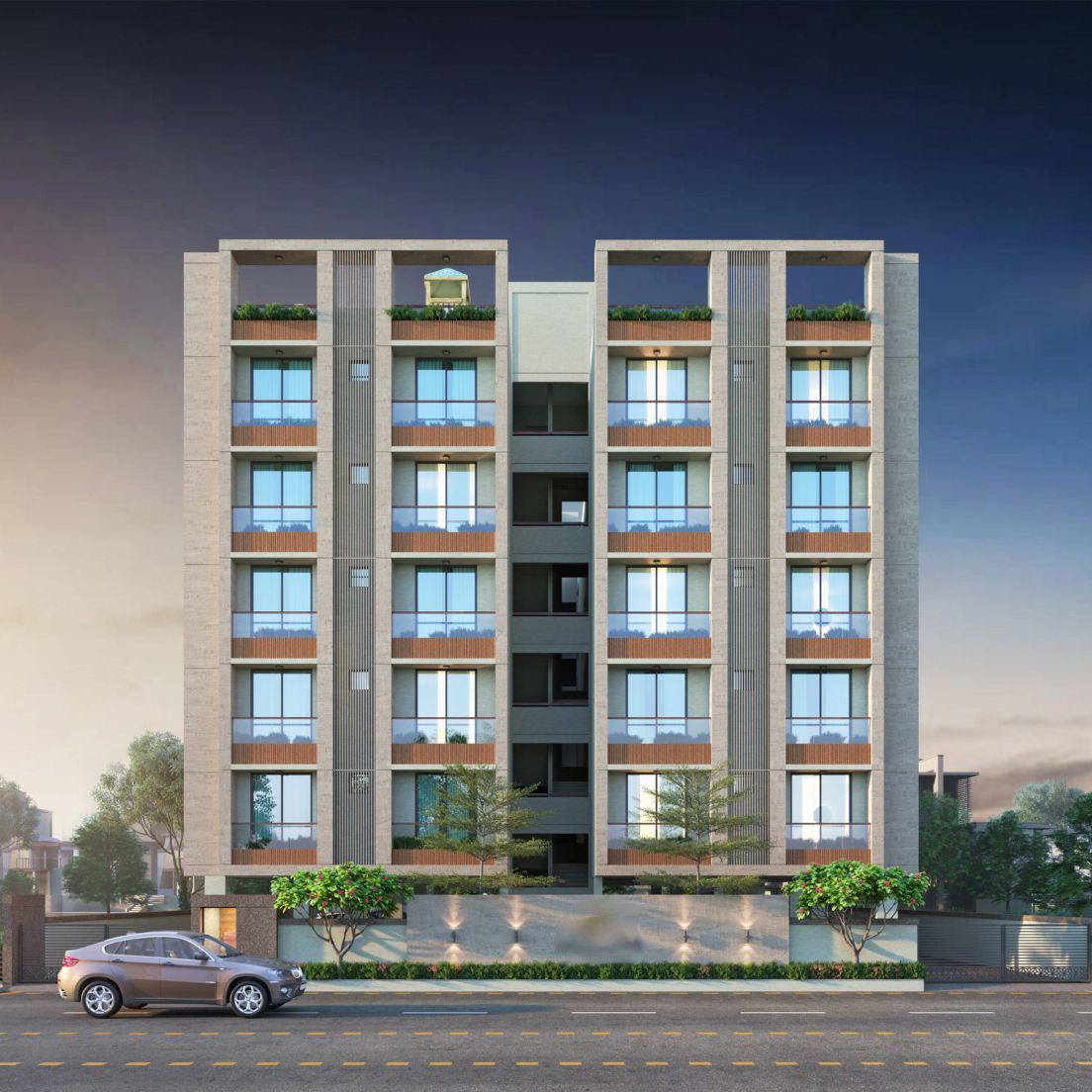 3 BHK Apartment in Chhani Jakatnaka, Vadodara — photo 3