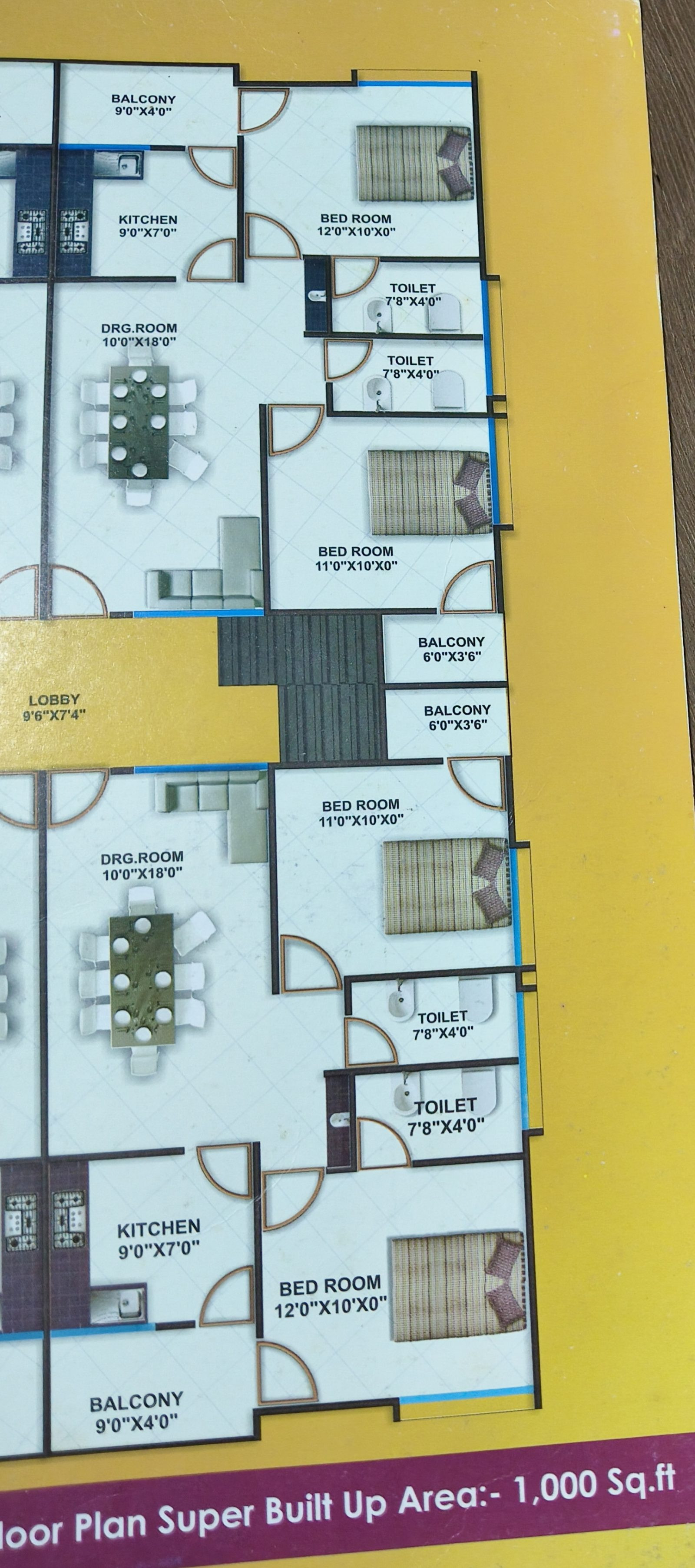 2 BHK Apartment in Patel Nagar, Bhopal — hero photo