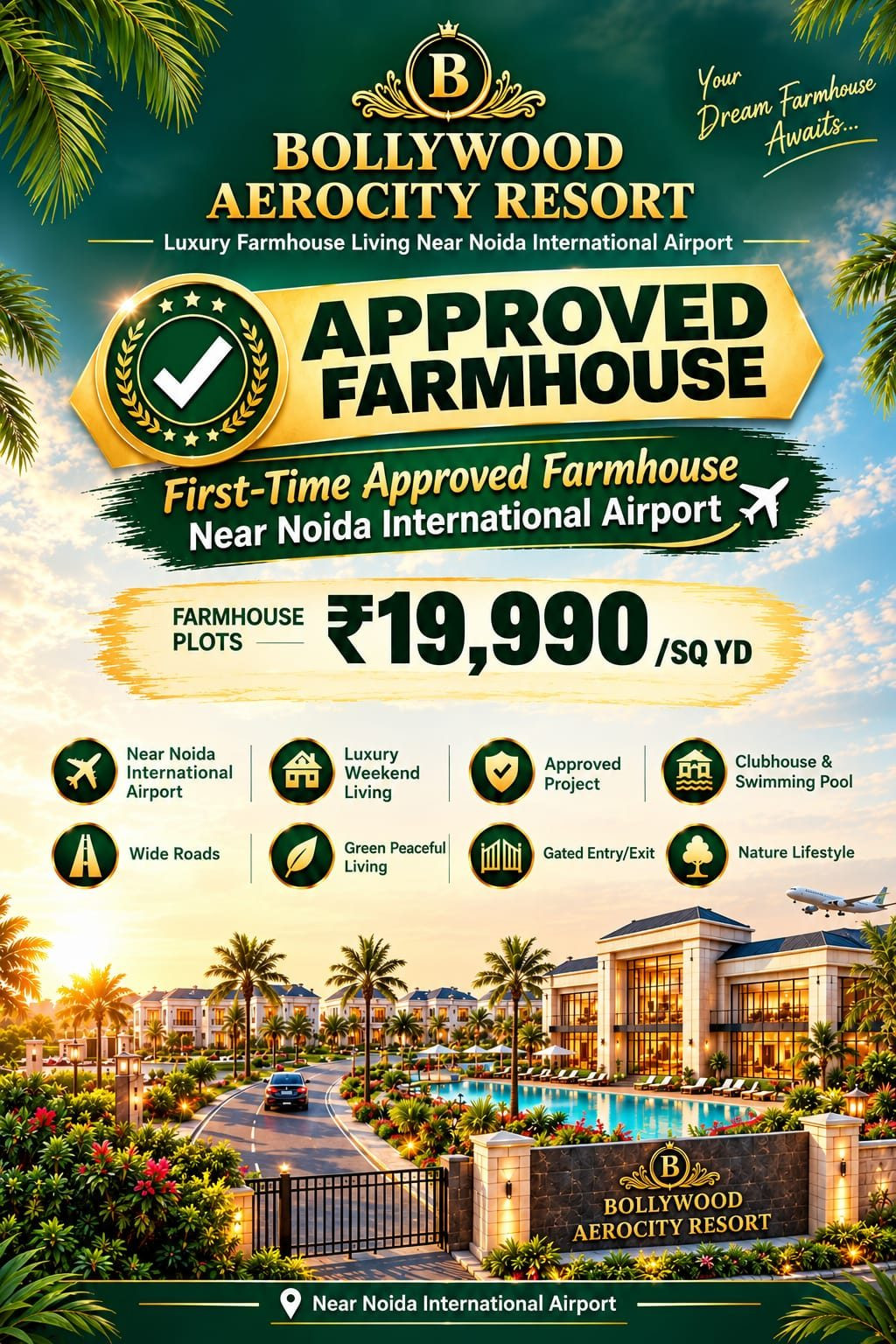 Farmhouse in Yamuna Expressway, Greater Noida — hero photo