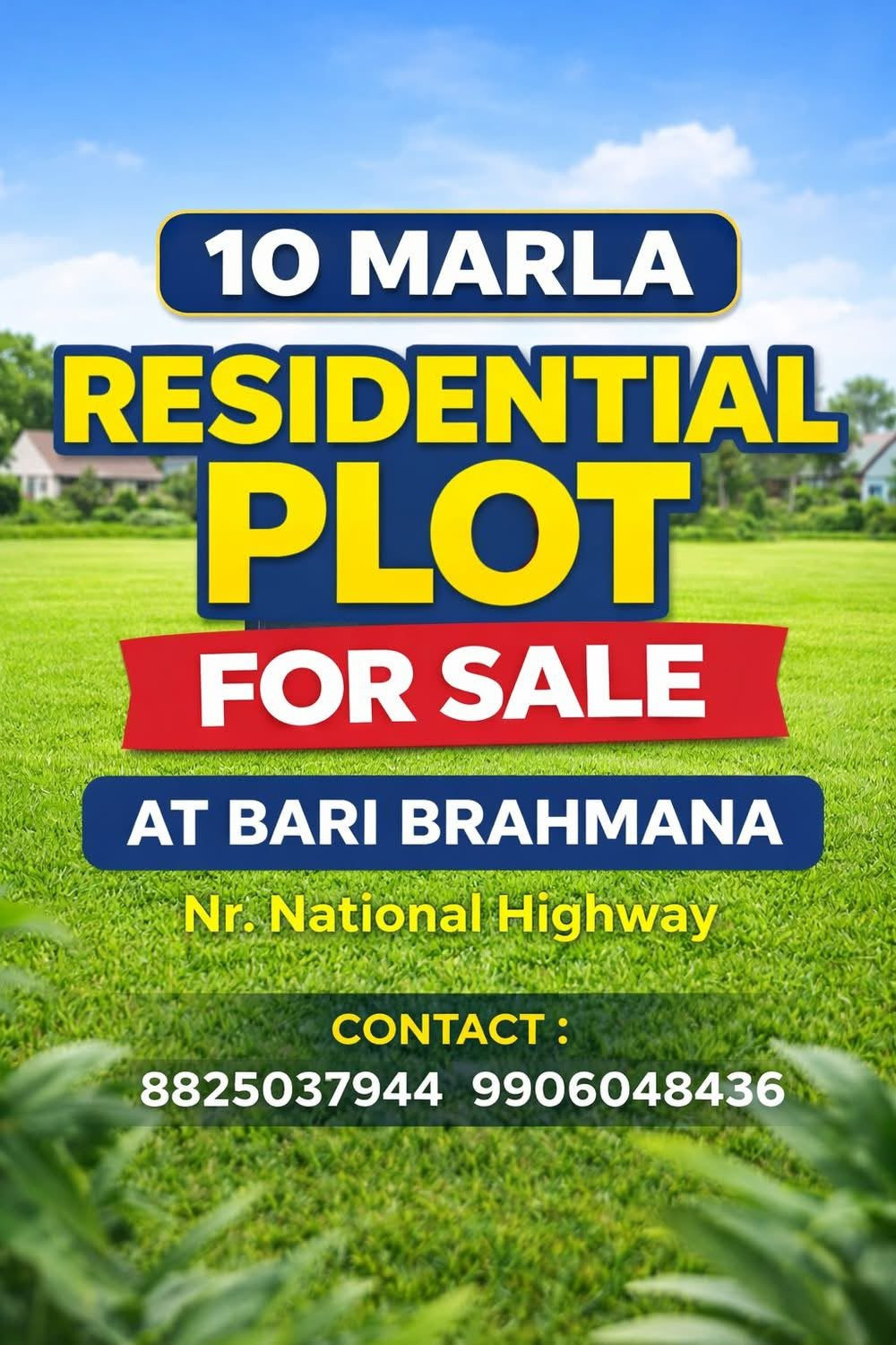 Residential plot in Bari Brahmana, Jammu — hero photo