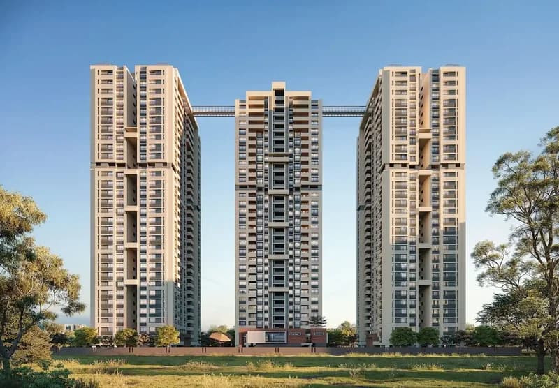 3 BHK apartments in Science City are available for sale