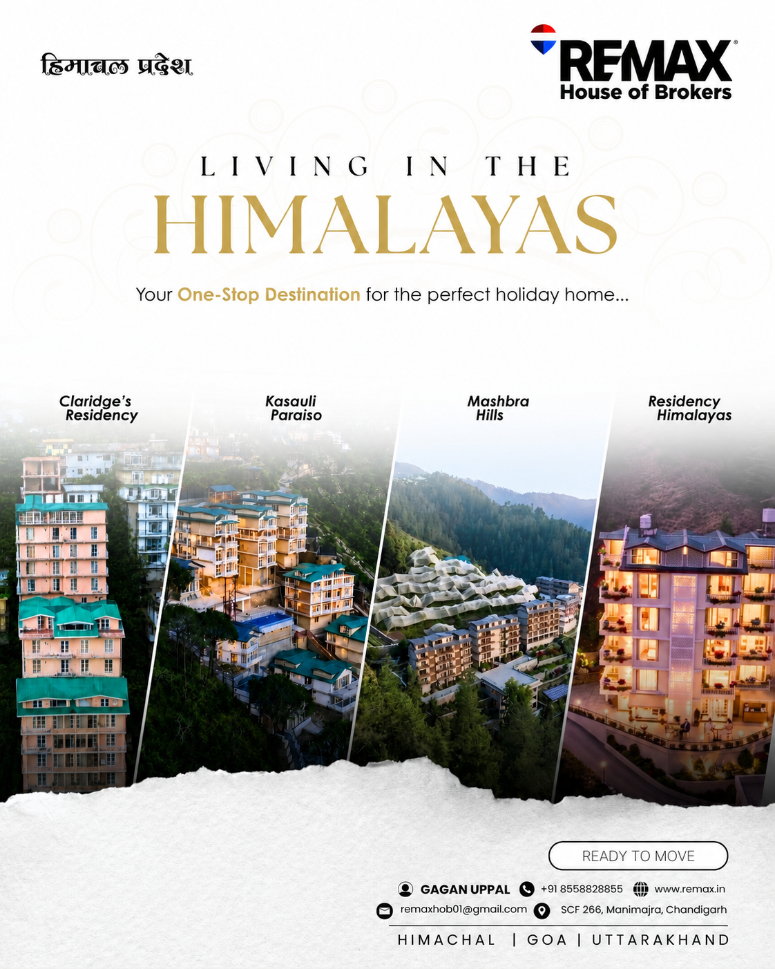 Own Your Piece of the Himalayas.
Luxury residences, breathtaking views, and a p…
