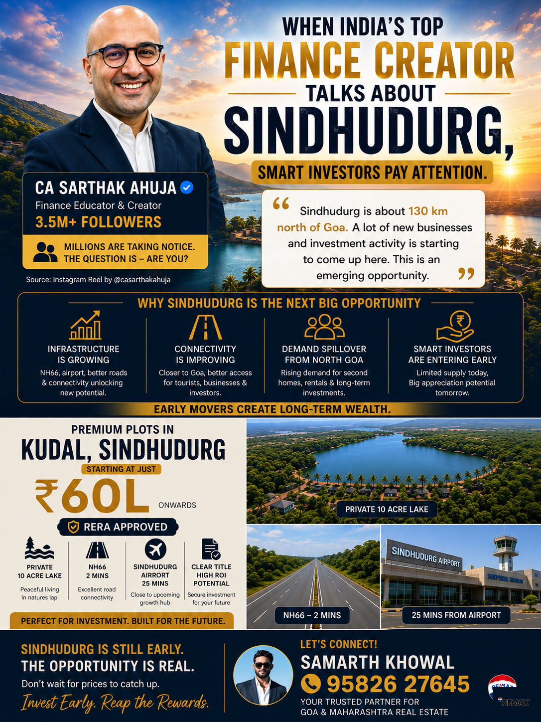 📍 Sindhudurg is emerging as Maharashtra’s next big real estate opportunity — an…