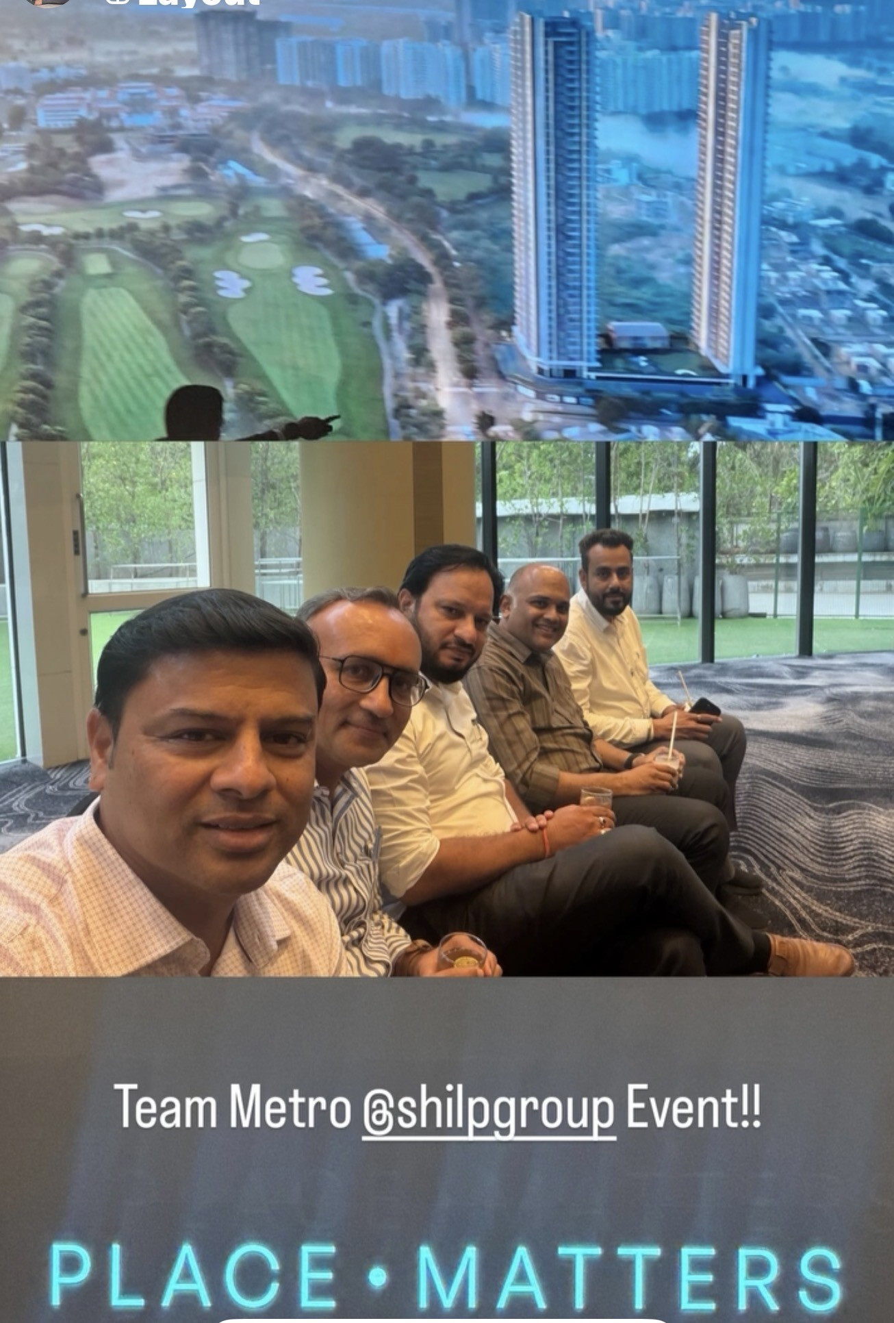 TEAM REMAX Metro attended a super event by Shilp developers of Ahmedabad where t…