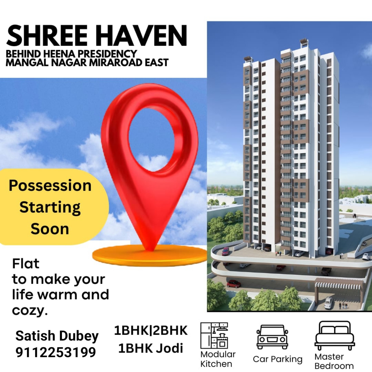 *"Presenting Shree Haven – A premium residential project at Behind Heena Preside…