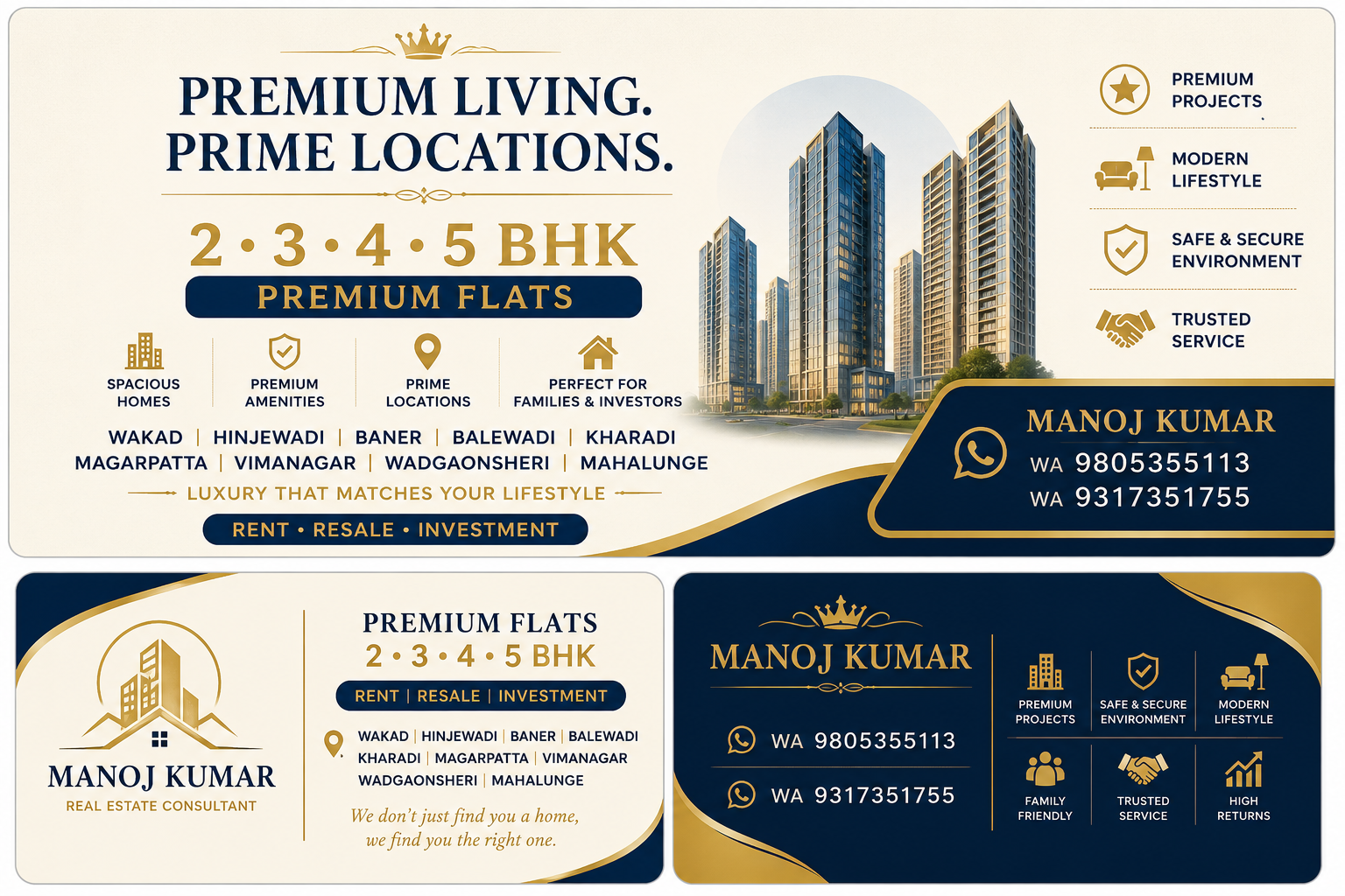 Rental or resale services available in Pune east or Pune west