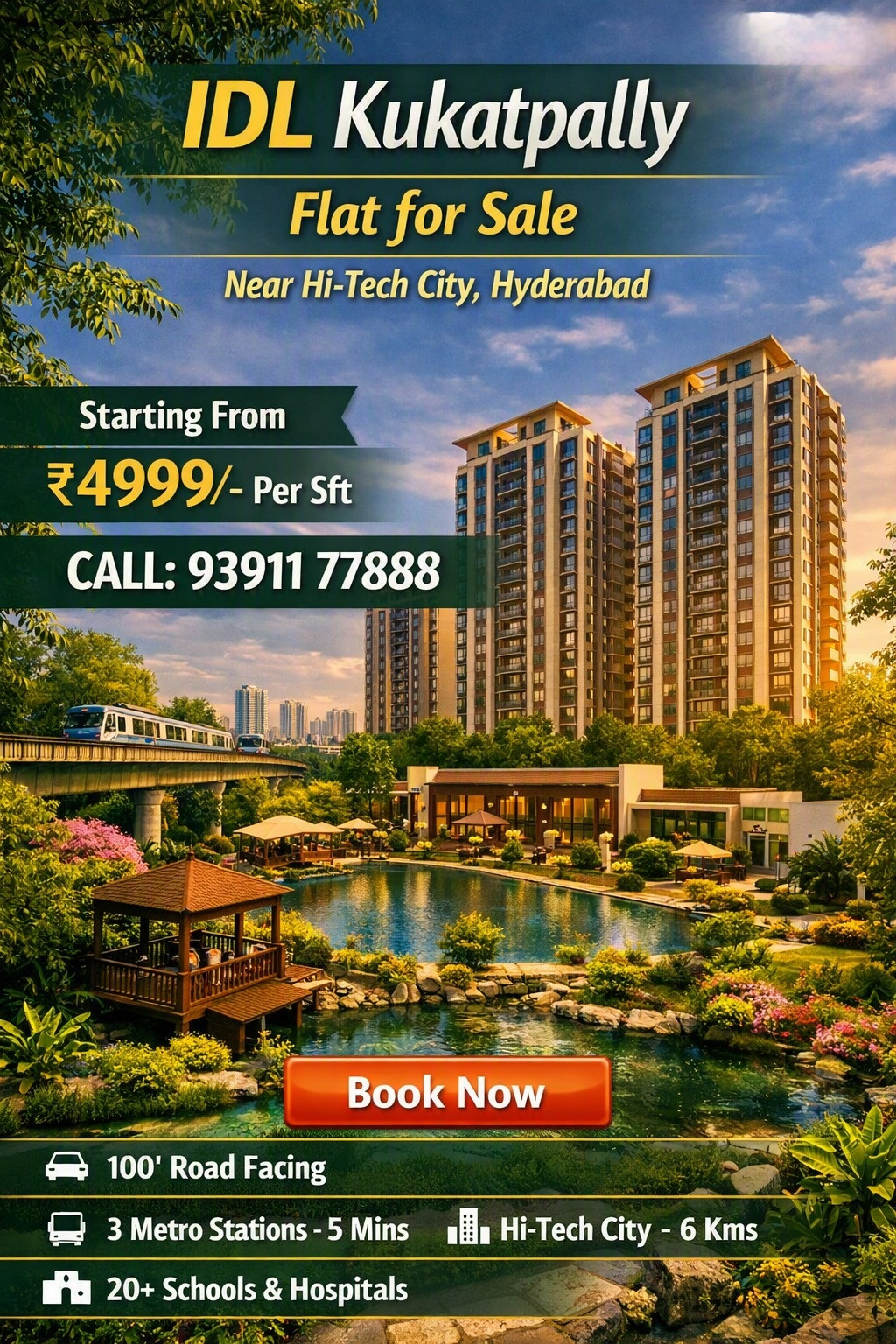 🌞 GOOD MORNING! 🌞

🏡 HIRISE Premium Gated Apartments
📍 Opp. Rainbow Vista…