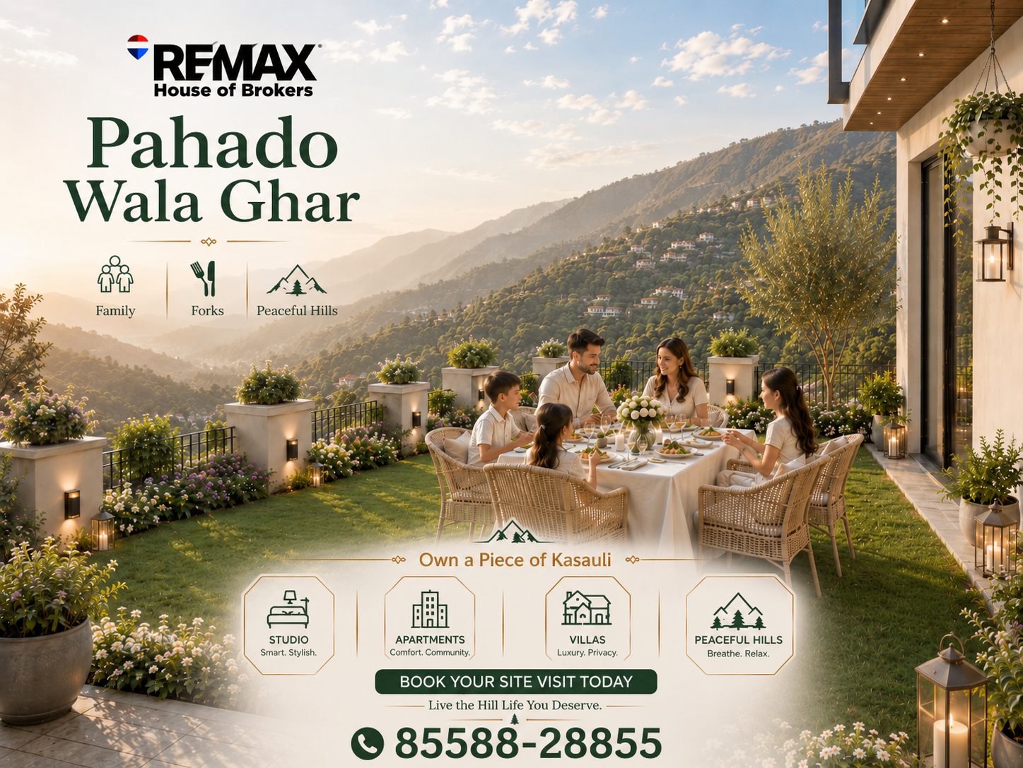 🔥 Escape the City. Embrace the Hills.
Discover premium hill homes in Kasauli w…