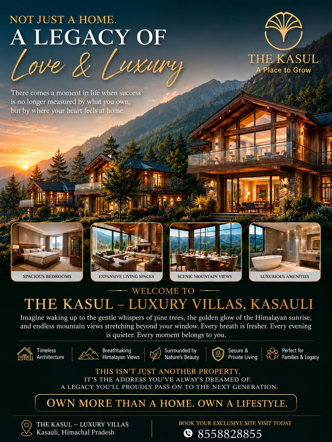 When you go deep into the mountains of Kasauli, you come across this:

 Luxury…