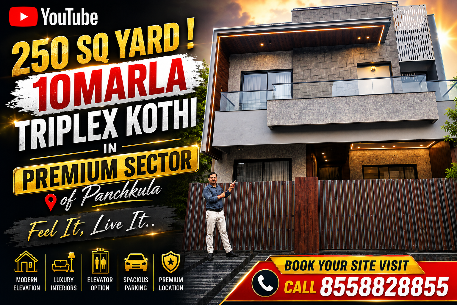 10 Marla / 250 Sq. Yards Independent House in Prime Sector, Panchkula

Propert…
